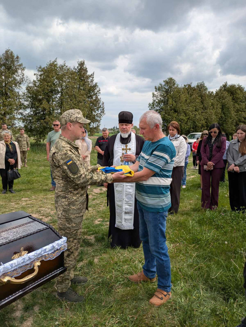 На Волині поховали військовослужбовця Валентина Сафонова
