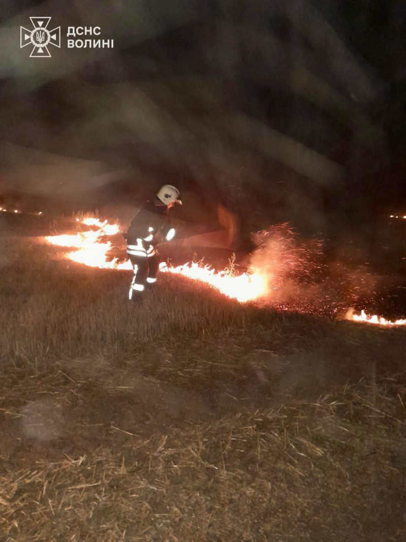 Через людську недбалість на Волині згоріла господарська споруда