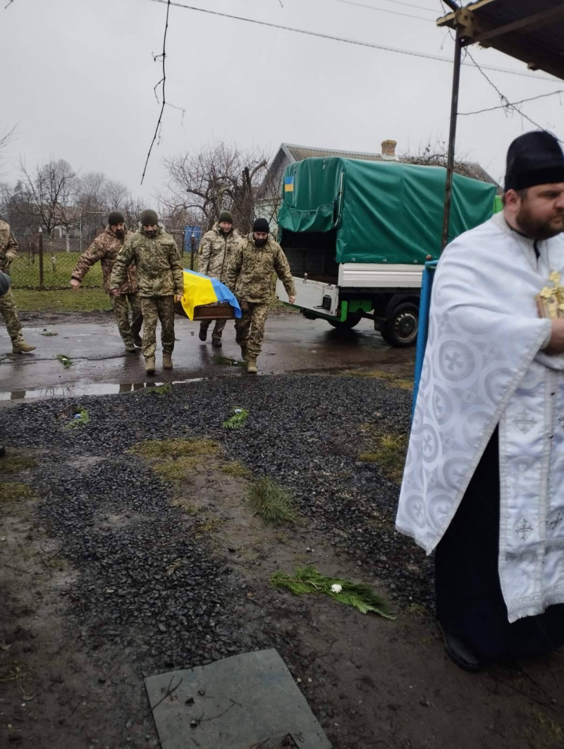 Серце зупинилося на Донеччині: волиняни провели в останню дорогу Героя Володимира Баглая