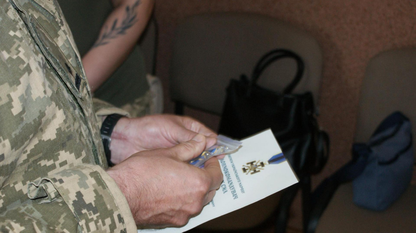 На Волині родині загиблого воїна Павла Бурця вручили посмертні державні нагороди