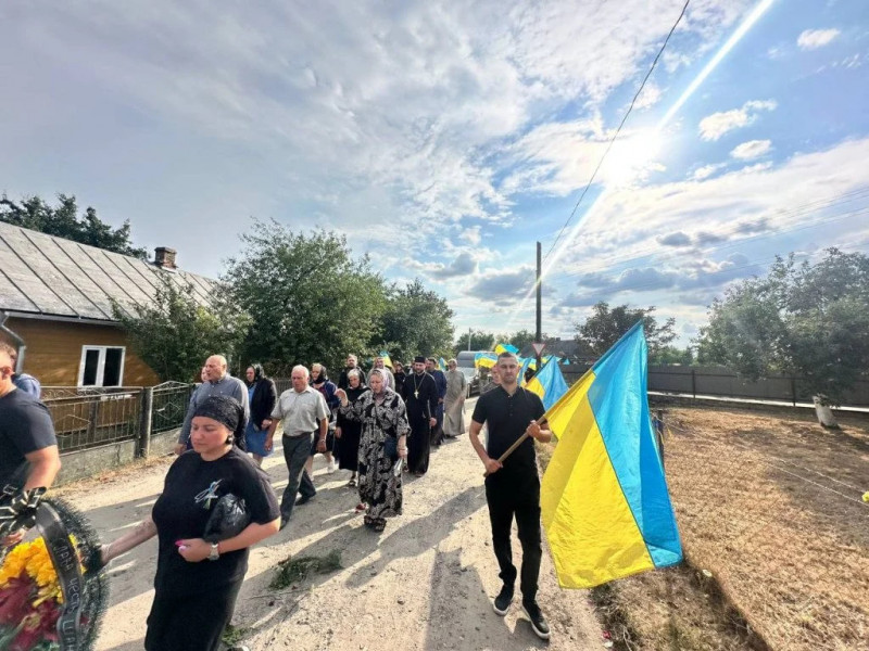 На Волині поховали 25-річного Героя Артура Фринаса