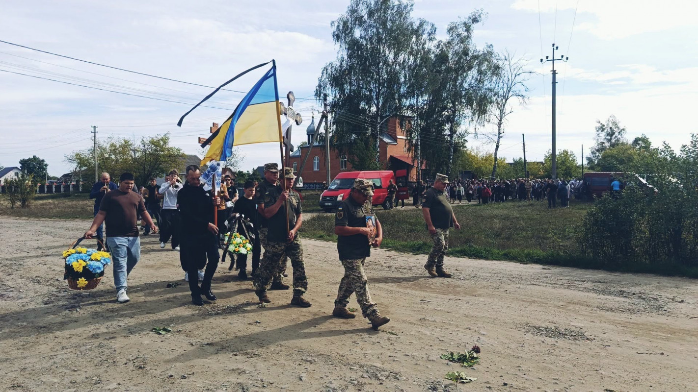 На Волині попрощалися із 54-річним захисником, який воював ще в АТО