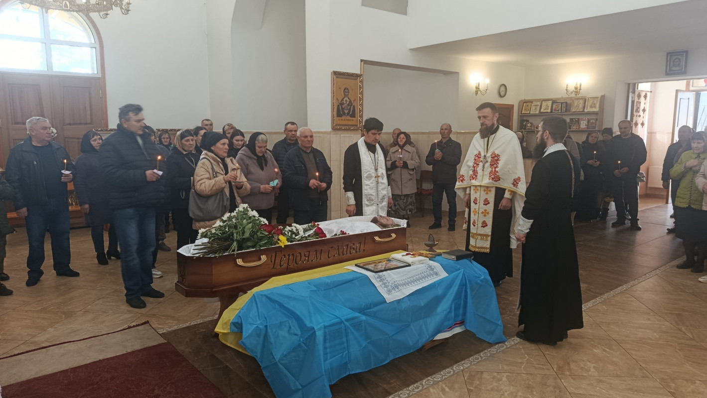 На Волині попрощалися з молодим Героєм Андрієм Горайчуком, відзначеним «Хрестом Хоробрих»