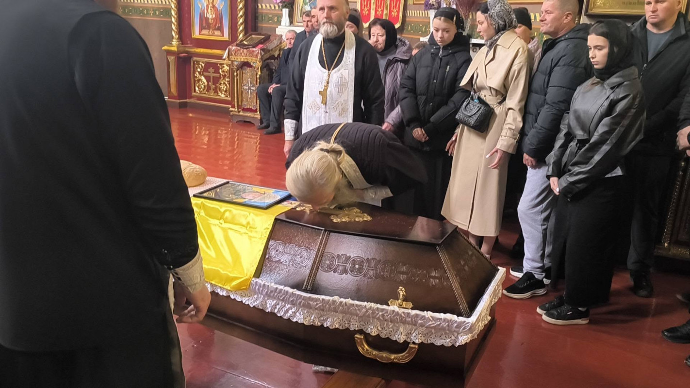 На Волині поховали воїна Богдана Назарука, який загинув на Курському напрямку