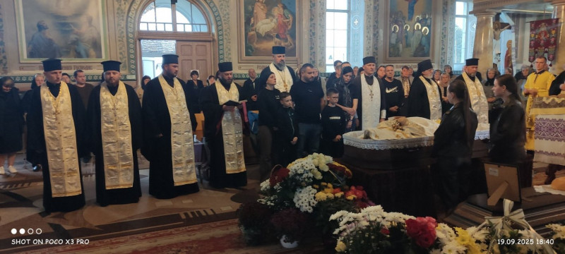 На Волині прощаються з настоятелем Свято-Юріївського храму, протоієреєм Євгеном Шевчуком