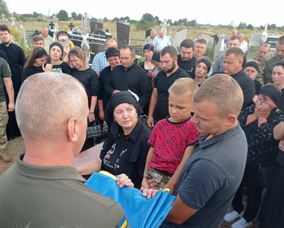 На Волині поховали 26-річного Героя Миколу Дроздюка