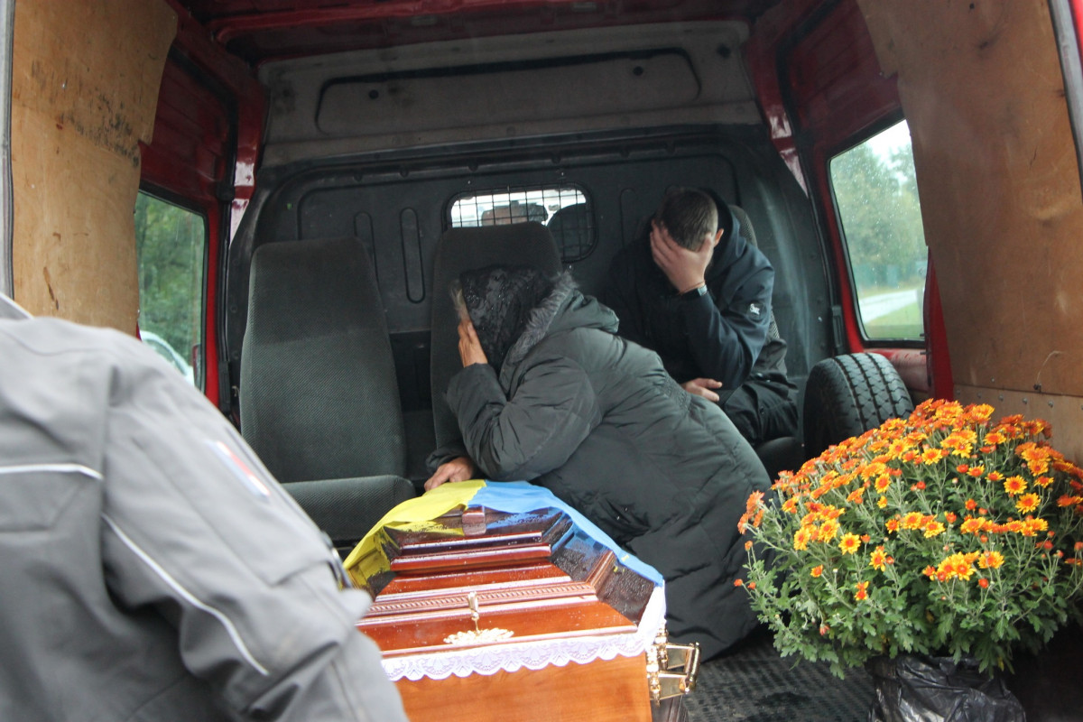 Загинув у полоні: волиняни провели до місця вічного спочинку воїна Ярослава Гарбара