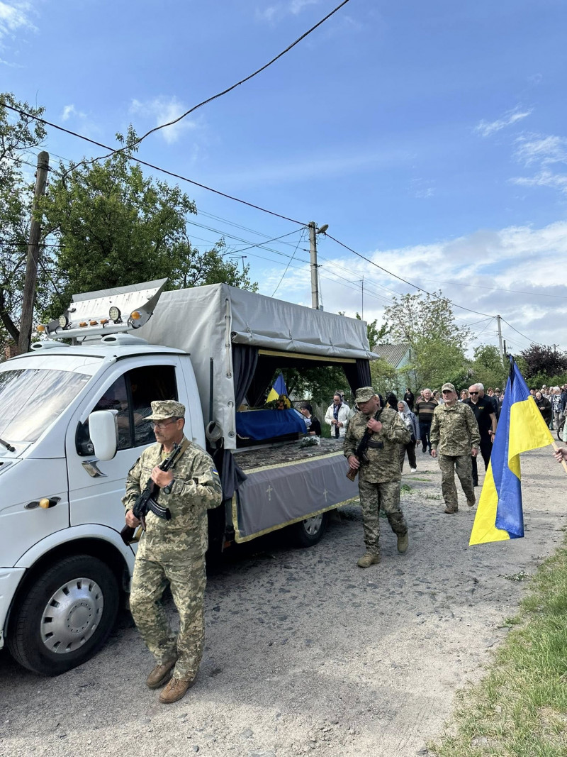 На Волині провели в останню путь захисника Андрія Трохимчука