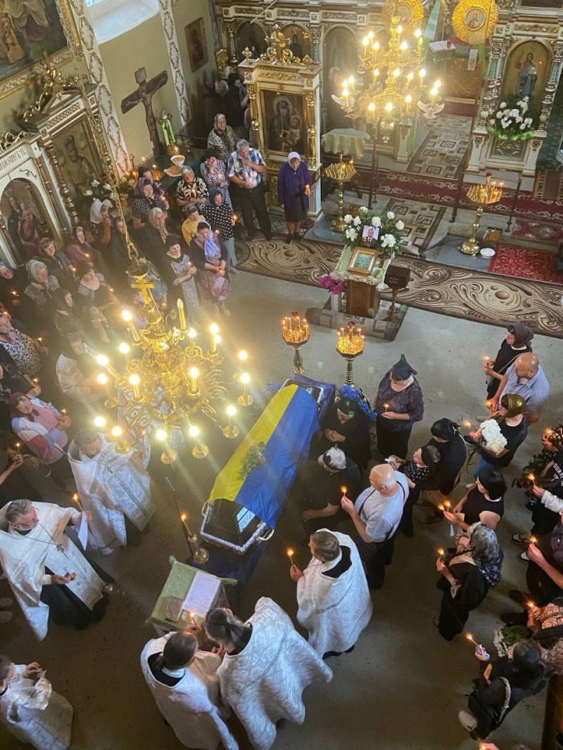 Загинув на Харківщині: на Волині поховали Героя Андрія Лепського