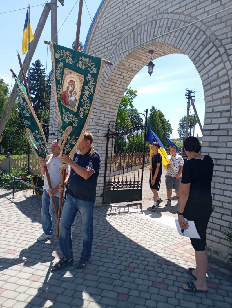 На Волині поховали Героя Петра Усатого