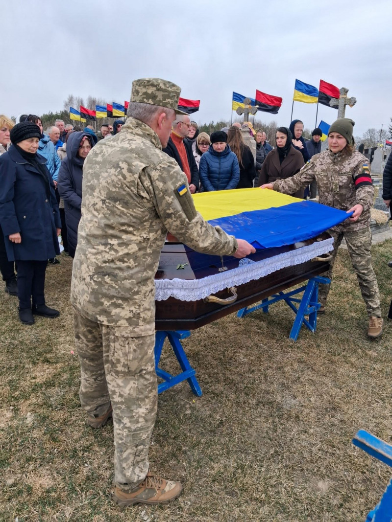 На Волині в останній земний шлях провели підполковника Валентина Фількевича