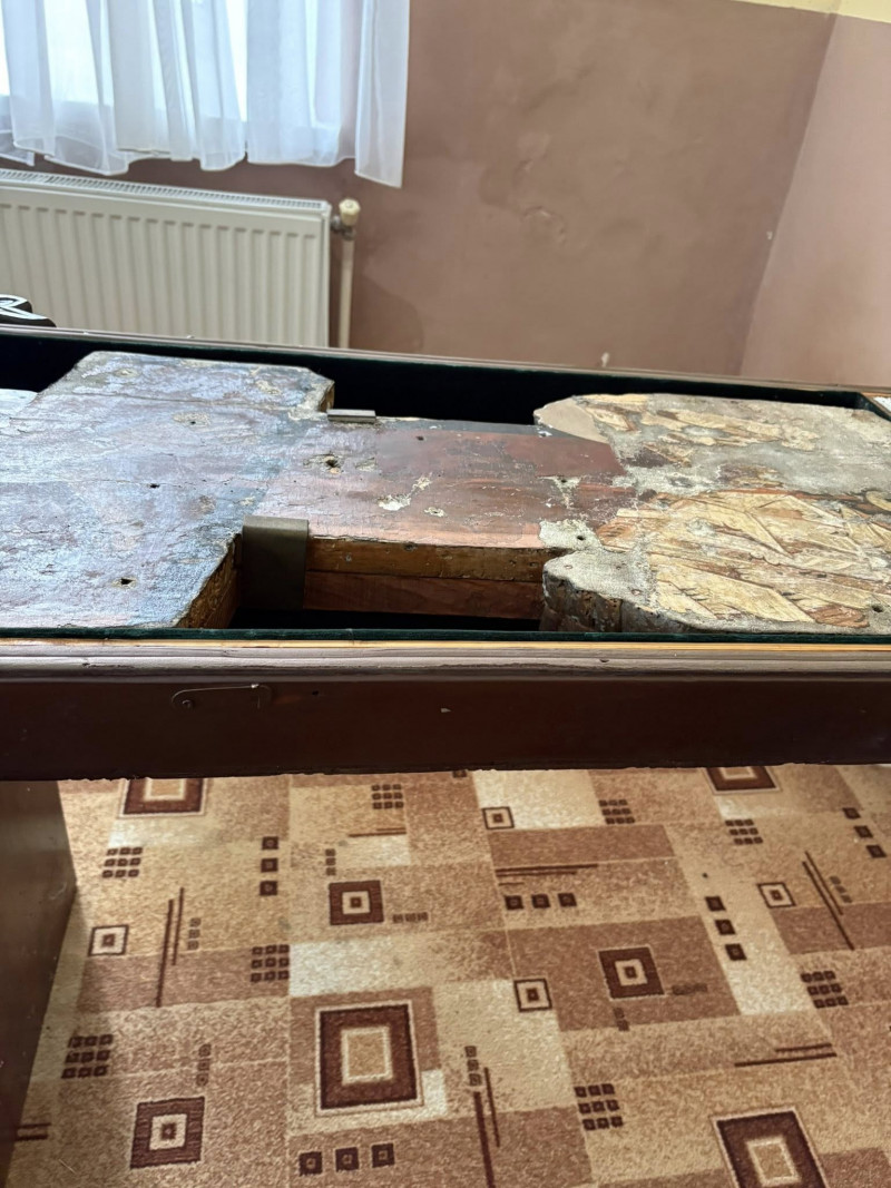 У Свято-Успенському соборі на Волині рятують унікальне «Розп’яття» XV століття