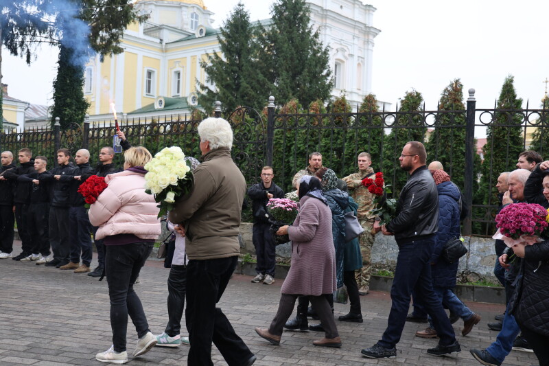 Загинув у вересні минулого року: у Луцьку попрощались з Героєм Дмитром Загурним