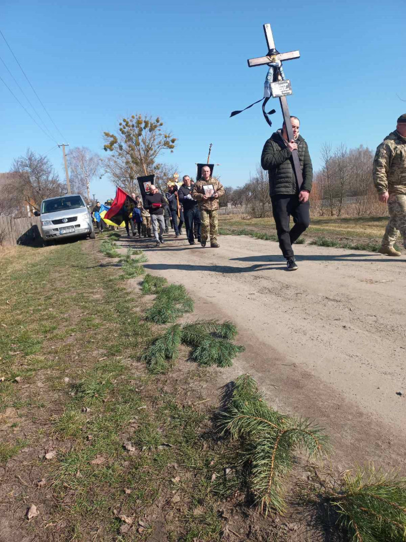 Волиняни попрощалися з відданим патріотом Федором Шкляруком