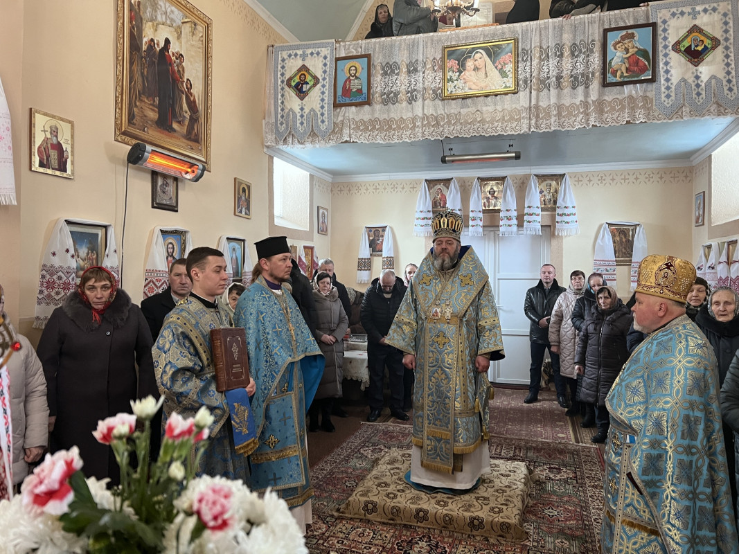 Митрополит Луцький і Волинський Михаїл відвідав парафію у Луцькому районі