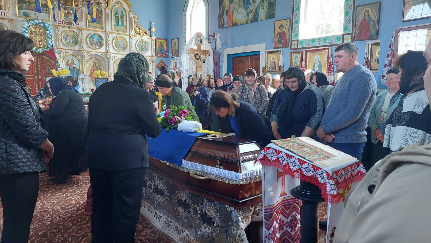 На Волині в останню путь провели Героя Грисюка Сергія, який загинув під Авдіївкою у 2023 році