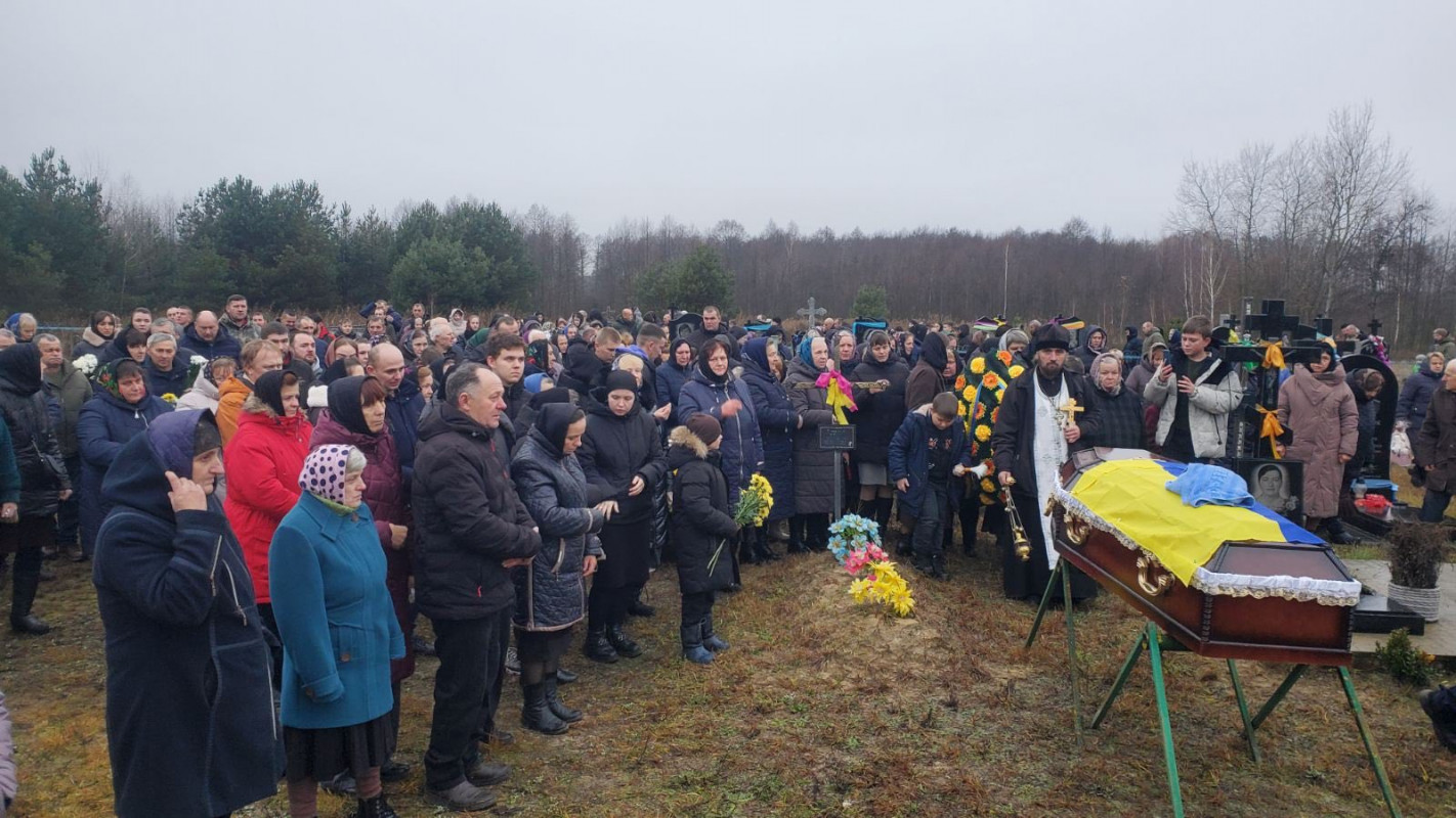 Пів року вважали зниклим безвісти: на Волині поховали молодого захисника Миколу Антонюка