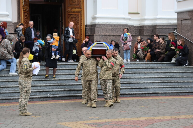 У Луцьку попрощалися з Героєм Валерієм Васейчуком