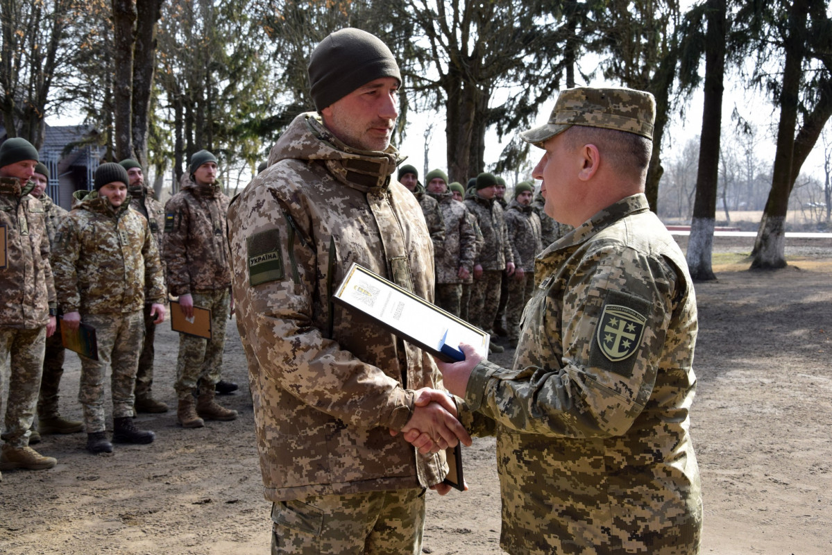 Протягом 8 місяців давали відсіч окупантам: на Волині нагородили прикордонників, які повернулися з передової 