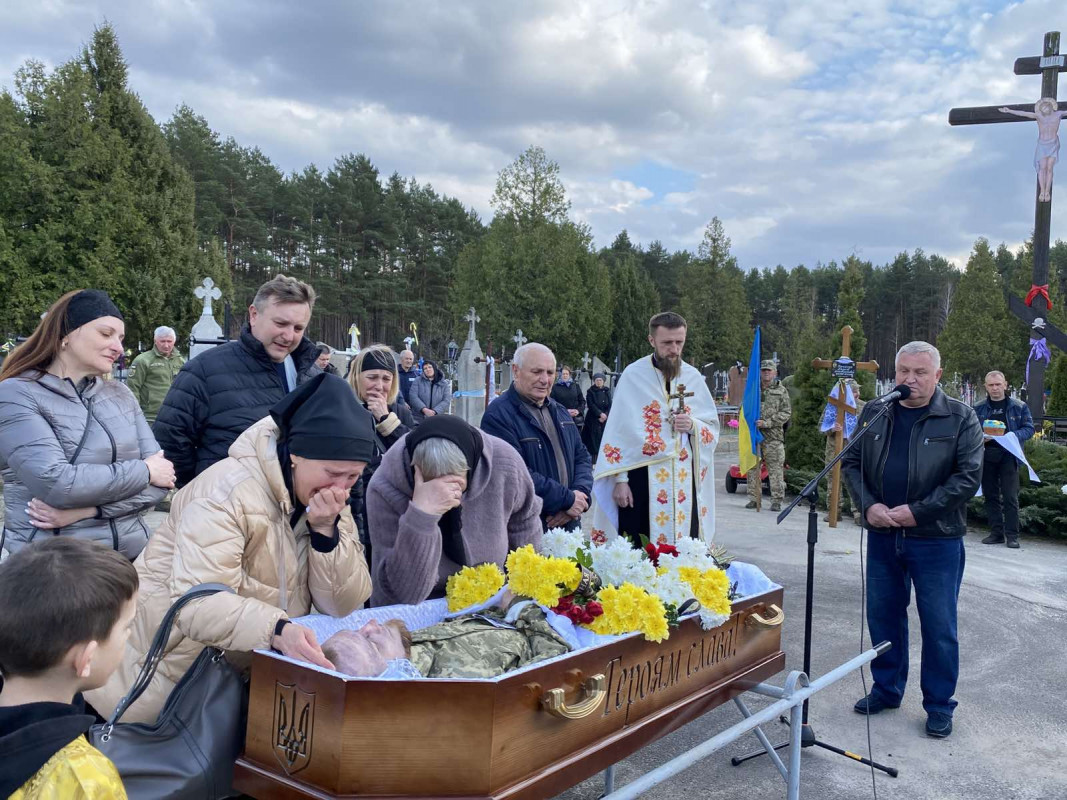 На Волині попрощалися з молодим Героєм Андрієм Горайчуком, відзначеним «Хрестом Хоробрих»