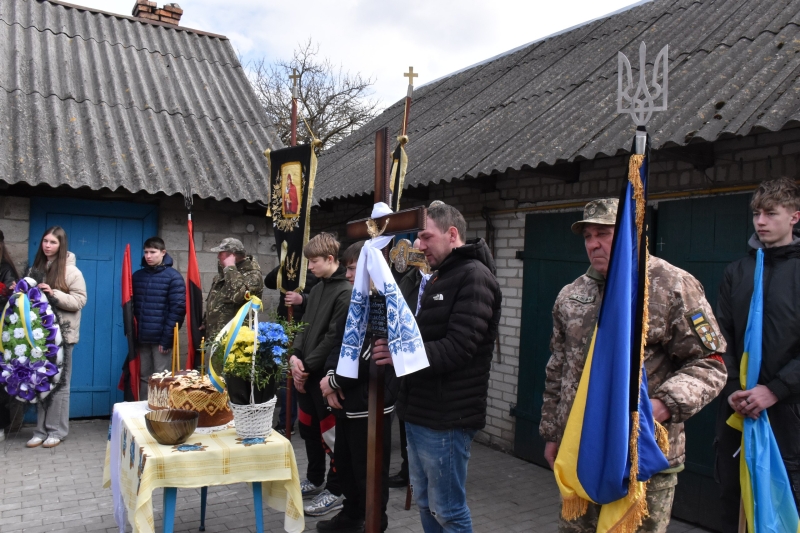 Загибель підтвердила ДНК-експертиза: на Волині після року невідомості попрощалися з Героєм Михайлом Шевчуком