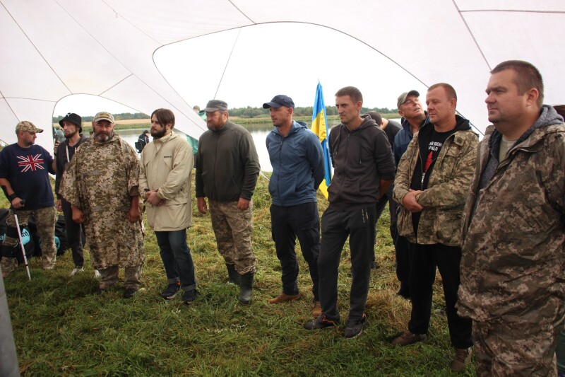 На Волині ветерани змагалися за звання кращого рибалки