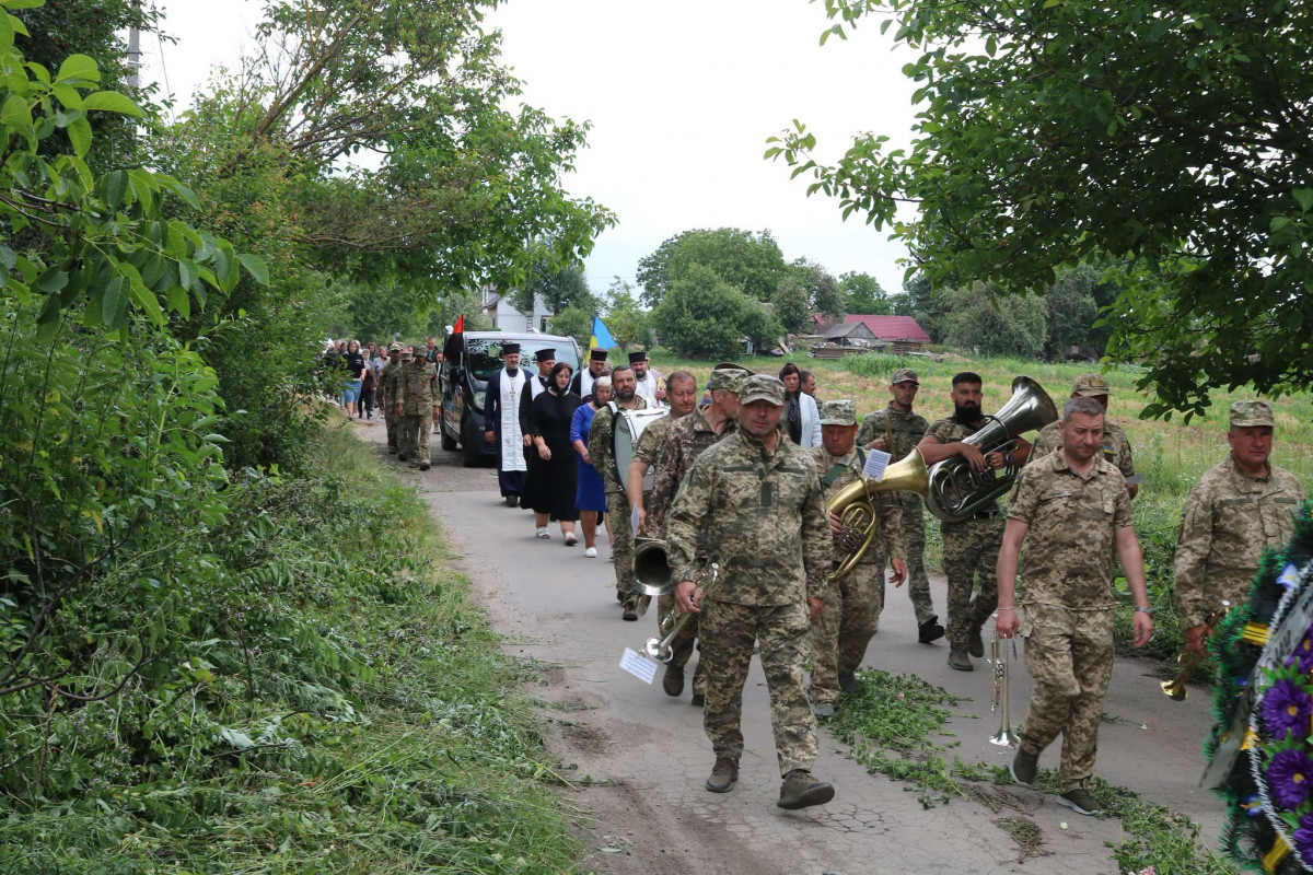 Помер після поранення: на Волині попрощалися із Захисником Ігорем Андрійчуком