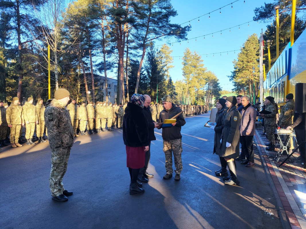 На Волині відкрили Алею пам’яті загиблих випускників і працівників ліцею