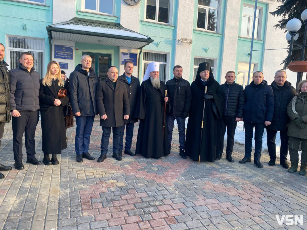 Глава ПЦУ Епіфаній уперше очолив літургію в Успенському соборі на Волині