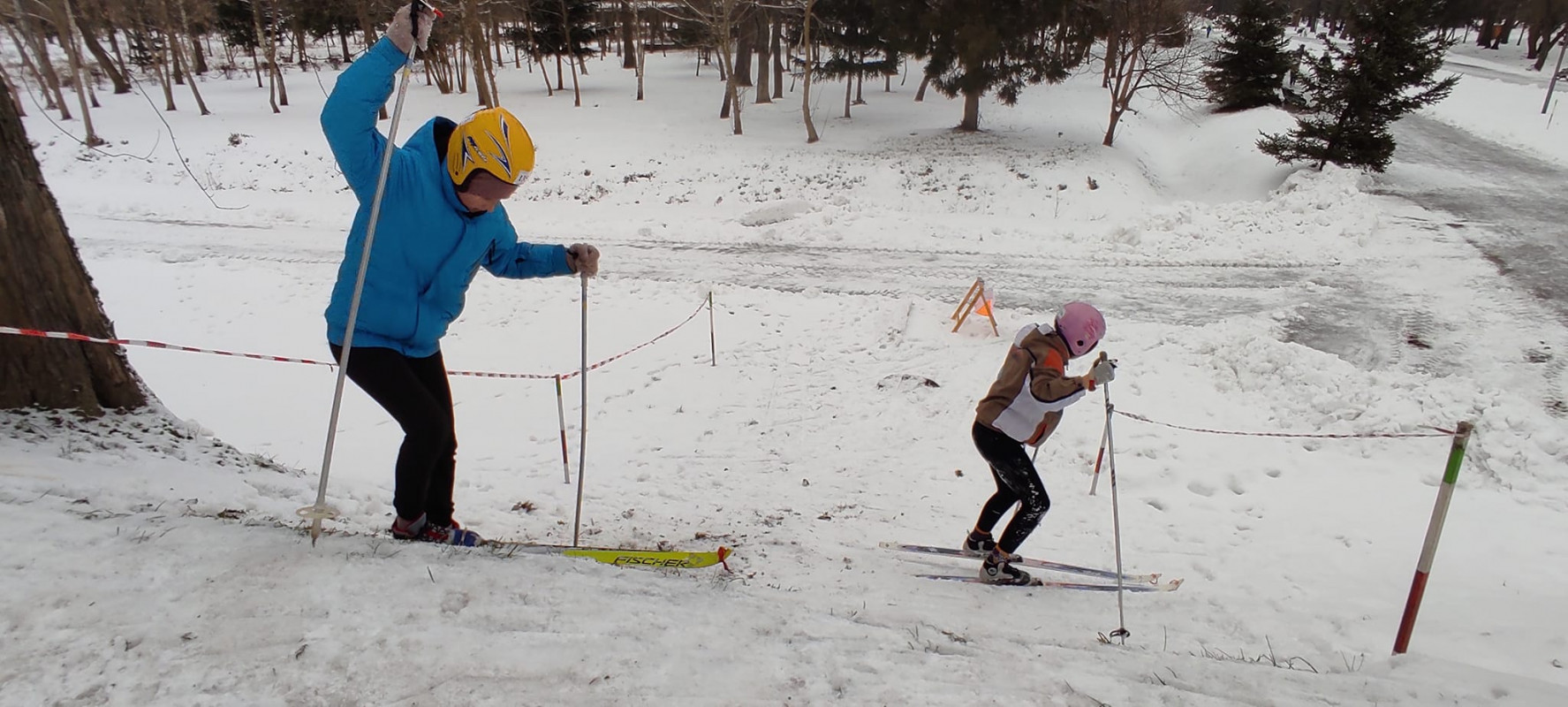 У Луцьку школярі та студенти змагалися на лижах