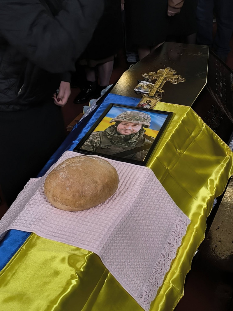 На Волині поховали воїна Богдана Назарука, який загинув на Курському напрямку