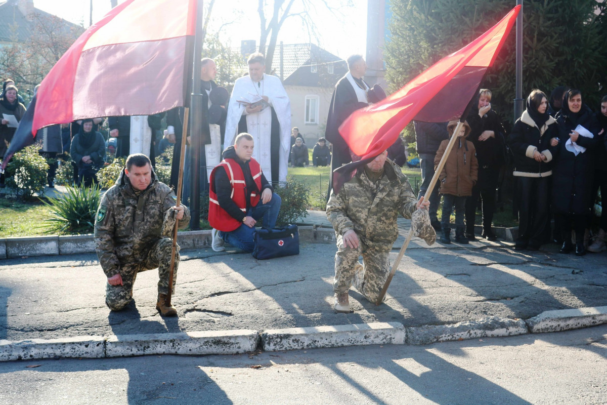 Війна забрала життя батька й сина: на Волині попрощалися з 22-річним спецпризначенцем Назаром Кравчуком