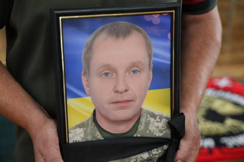 Загинув у Запорізькій області: у Луцьку попрощалися з Героєм Олексієм Бондарем