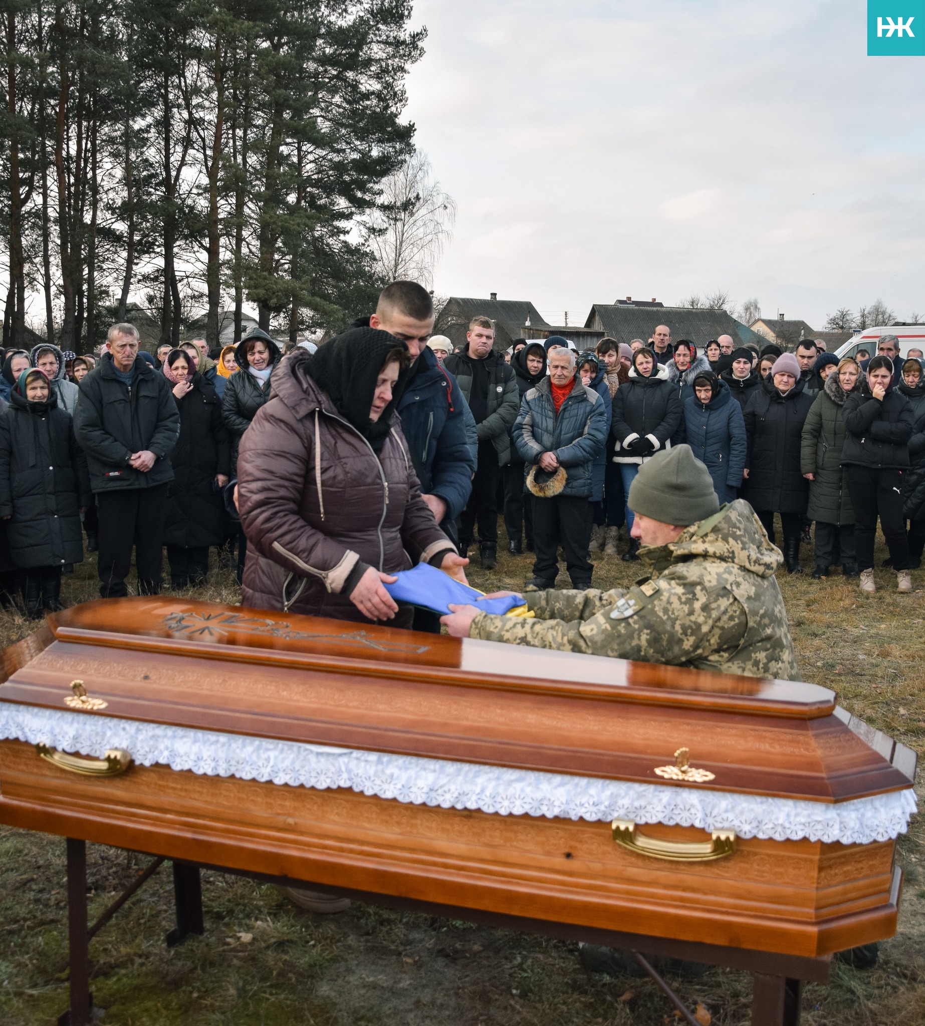 Без підтримки залишилися матір та брат: у селі на Волині поховали молодого Героя Богдана Абрамовича