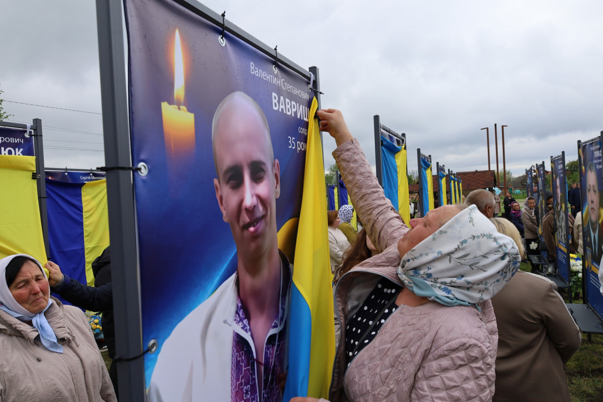 У громаді на Волині відкрили Алею пам’яті Героїв: місце, де живе вдячність і вічна слава