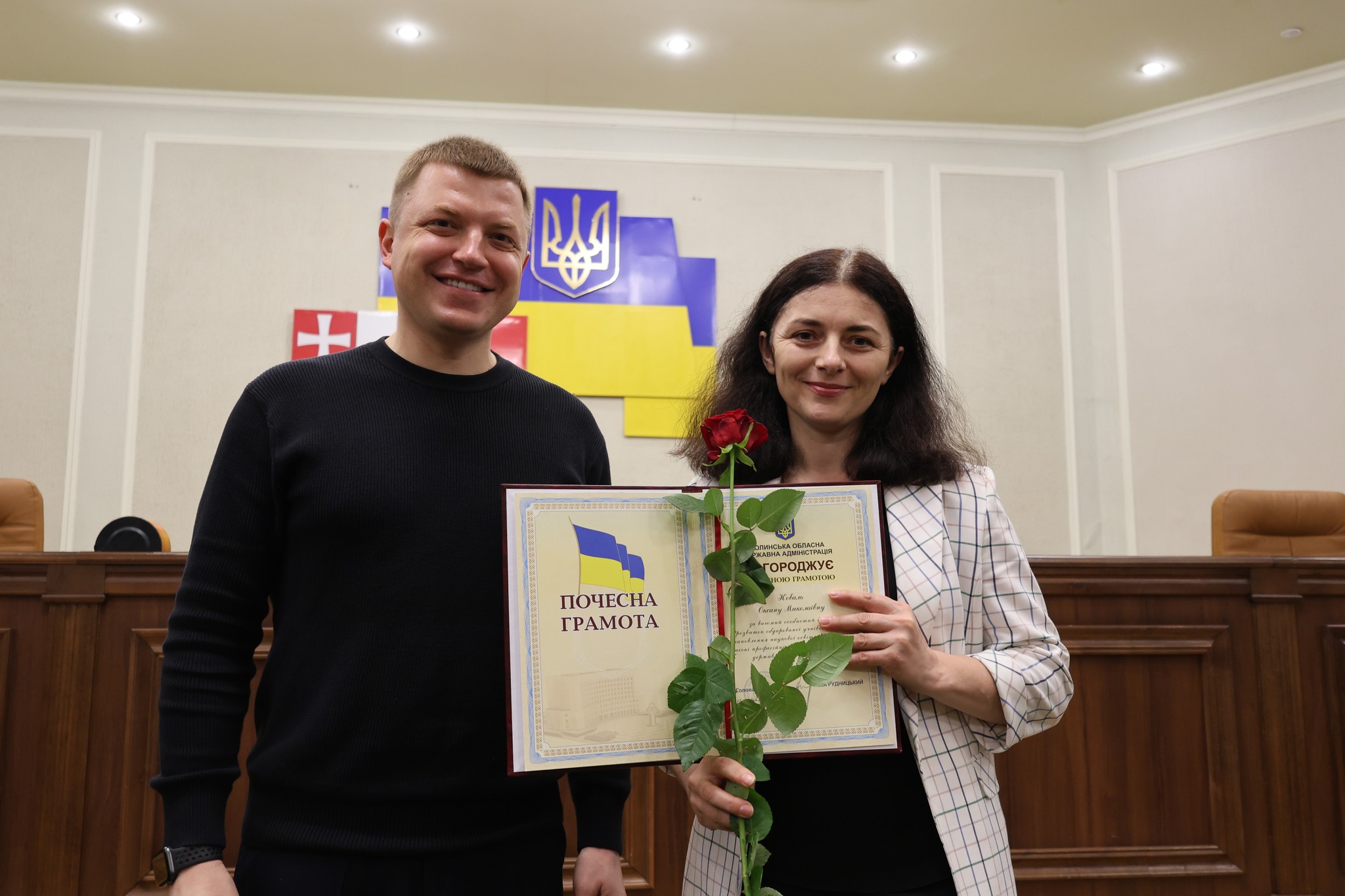 На Волині відзначили юних інтелектуалів: переможці олімпіад і конкурсів отримали нагороди