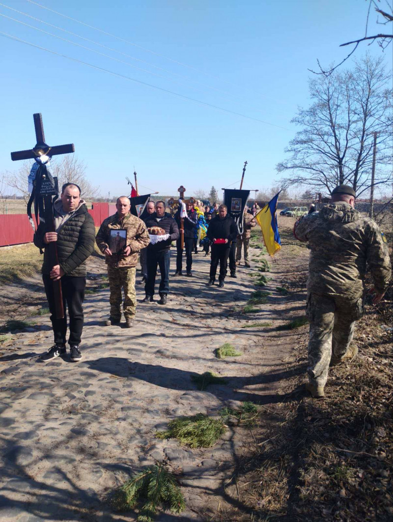 Волиняни попрощалися з відданим патріотом Федором Шкляруком