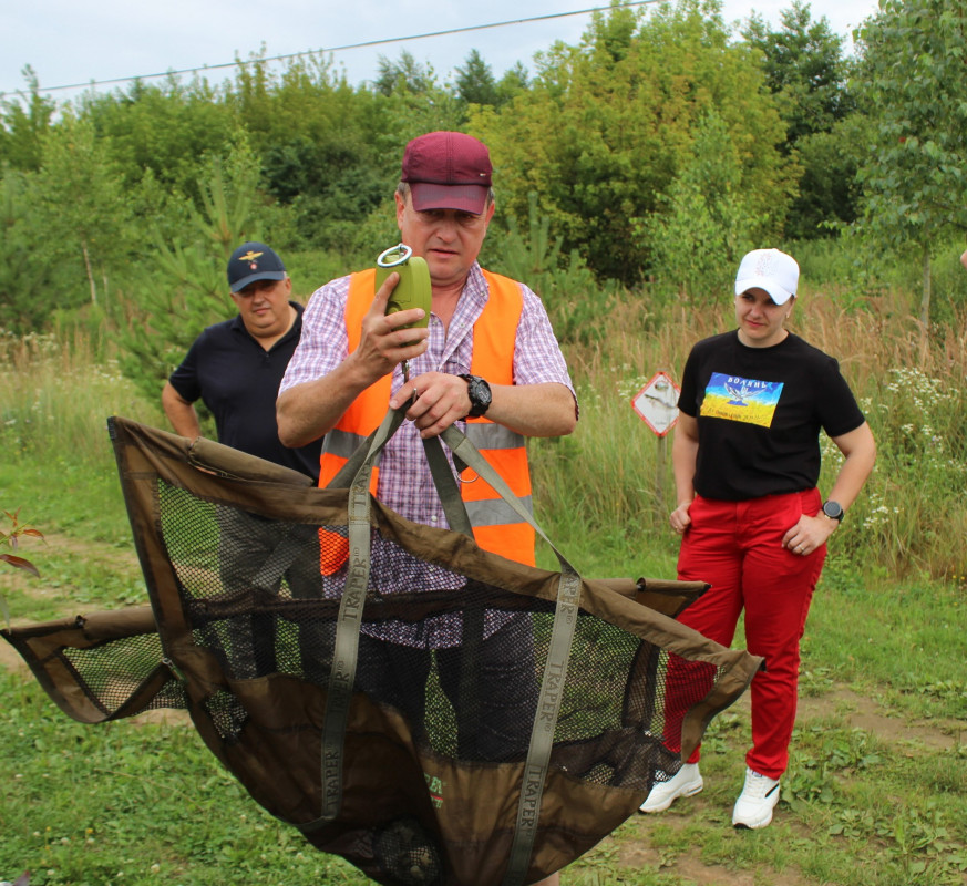 Змагання для захисників: ветерани Луцького району рибалили на турнірі