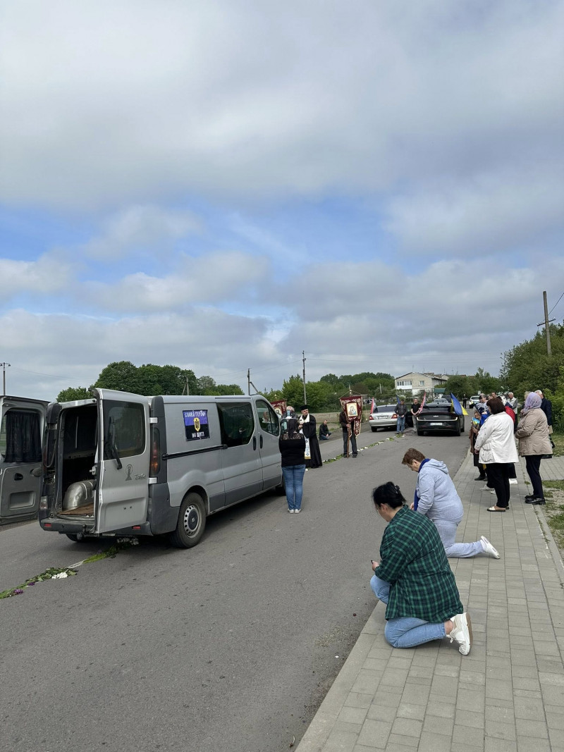 На Волині провели в останню путь захисника Андрія Трохимчука