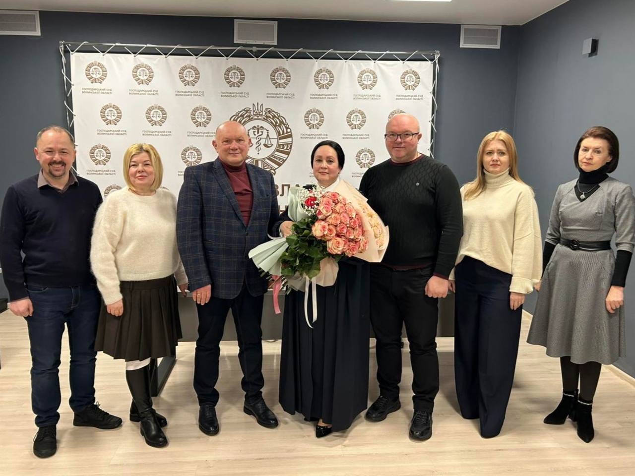 В Луцьку урочисто провели у відставку ексочільницю Господарського суду області