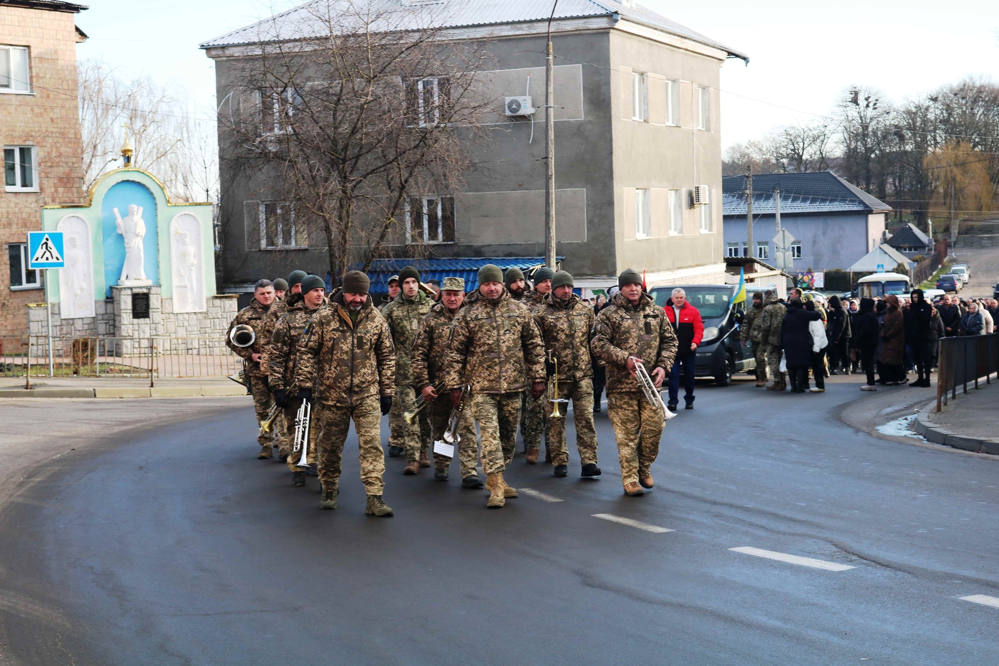 Спільна втрата для двох громад: на Волині попрощалися з полеглим воїном Валерієм Гриневичем