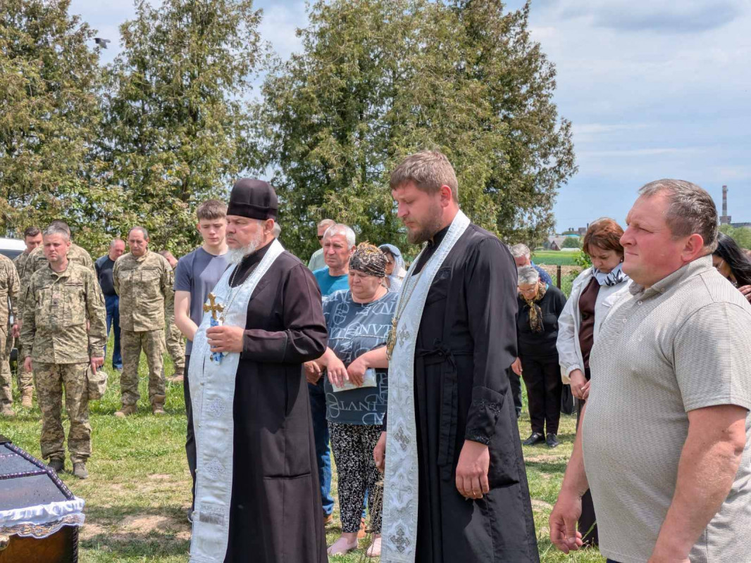 На Волині поховали військовослужбовця Валентина Сафонова