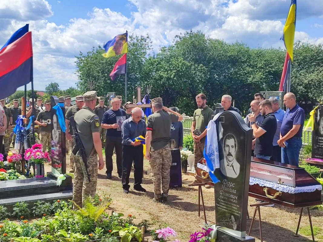 Загинув у травні минулого року: на Волині поховали Героя Руслана Приходька, який довгий час вважався зниклим безвісти