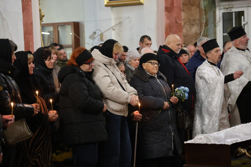 У Луцьку провели в останню путь 36-річного Героя Михайлом Миколайовичем Чернюком