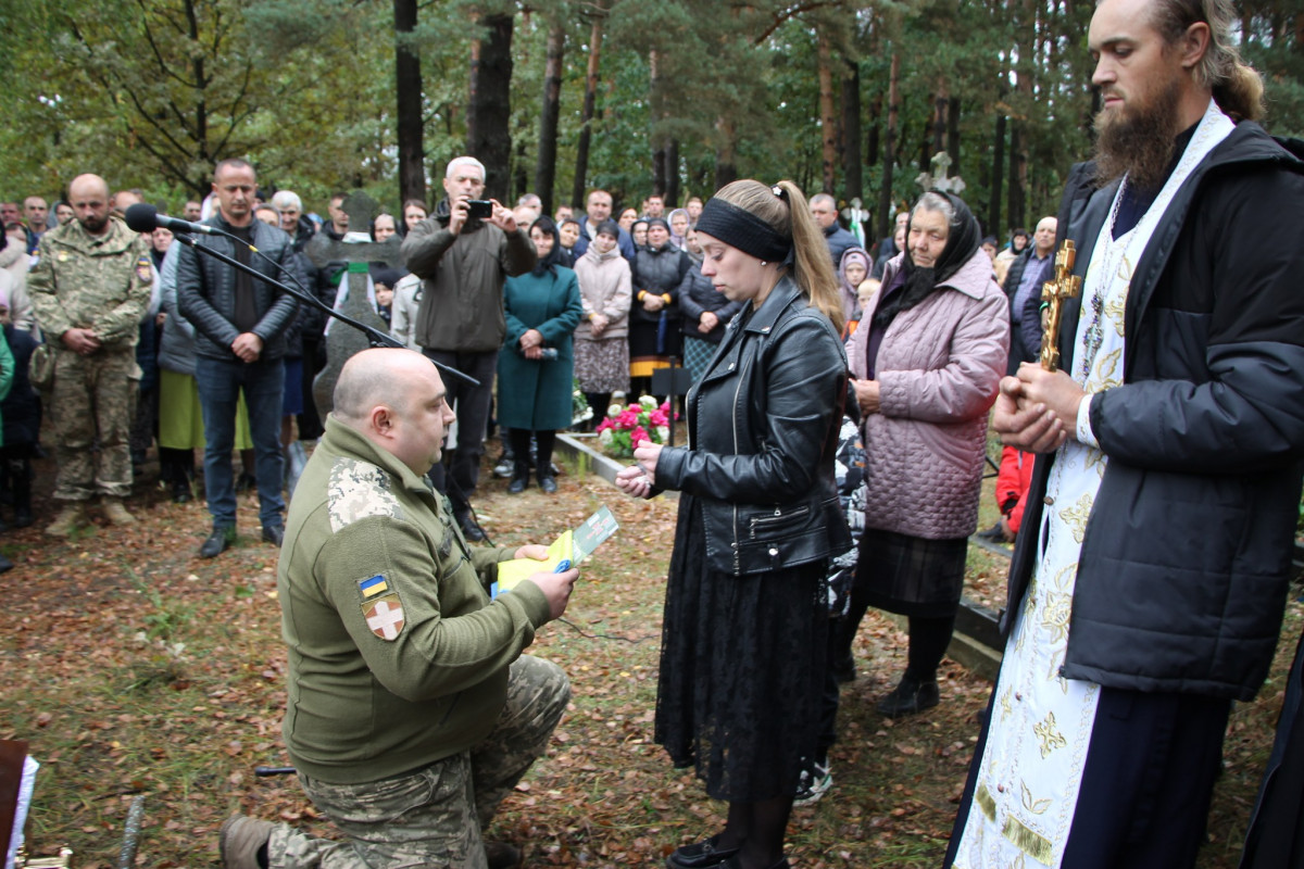 Загинув у полоні: волиняни провели до місця вічного спочинку воїна Ярослава Гарбара