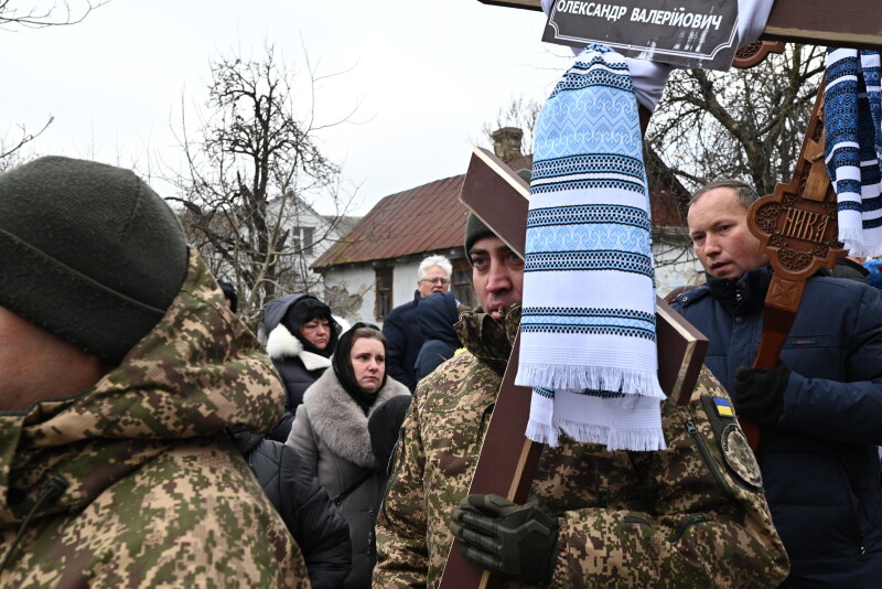 Чорний день: у Луцькій громаді попрощалися з Героями Юрієм Шаблевським та Олександром Гавришем