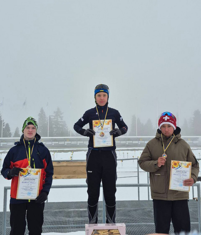 Волинські юні лижники зірвали медальний тріумф на чемпіонаті України