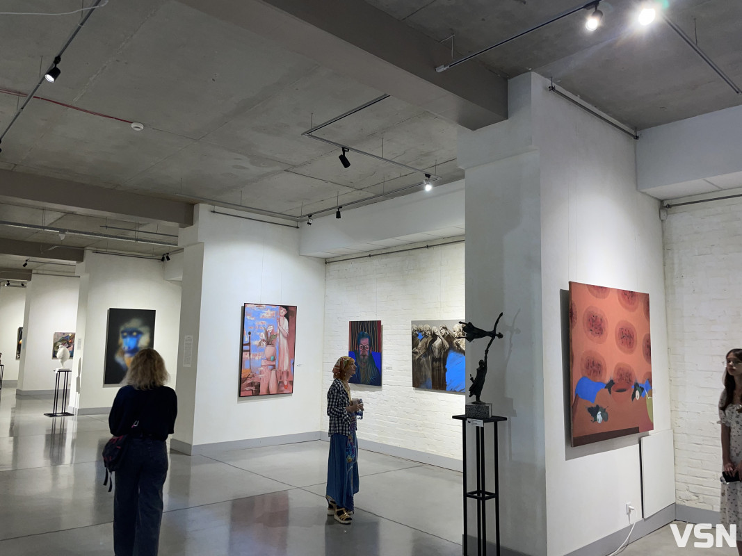 У луцькому музеї сучасного мистецтва відкрили виставку «Вектори українського фігуративу»