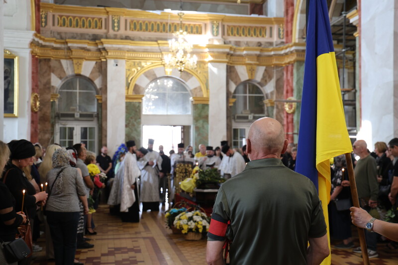 Загинули у 2024 році: у Луцьку відбулося прощання із Героями Костянтином Шевчуком та Едуардом Гуріним