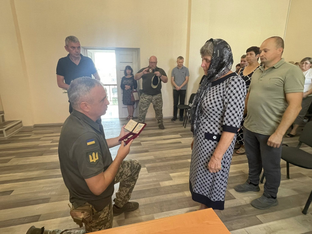 Віддав життя за Україну: на Волині посмертно вшанували Героя Василя Удодюка